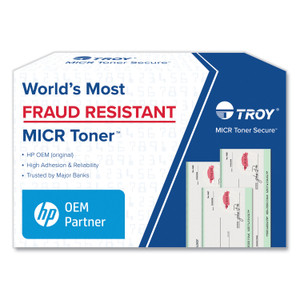 TROY 0281351500 90X High-Yield MICR Toner, Alternative for CE390X, Black (TRS0281351500) View Product Image