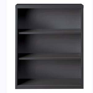 Lorell Fortress Series Charcoal Bookcase (LLR59692) View Product Image