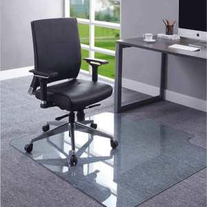 Lorell Glass Chairmat with Lip (LLR82837) Product Image
