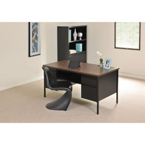 Lorell Fortress Series Double-Pedestal Desk (LLR60927) View Product Image