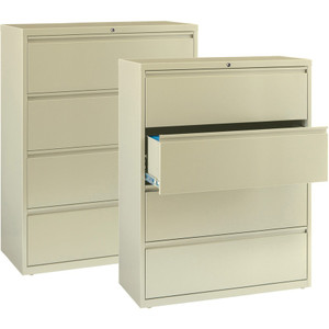 Lorell Lateral File - 4-Drawer (LLR60435) View Product Image