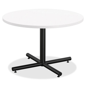 Lorell Hospitality White Laminate Round Tabletop (LLR99857) View Product Image