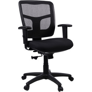 Lorell Managerial Mesh Mid-back Chair (LLR86209) View Product Image