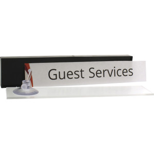 Lorell Snap Plate Architectural Sign (LLR02646) View Product Image