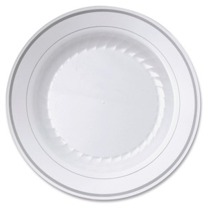 Masterpiece Heavyweight Plastic Plates (WNARSMP91210W) View Product Image
