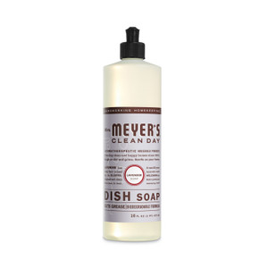 Mrs. Meyer's Dish Soap, Lavender Scent, 16 oz Bottle, 6/Carton (SJN347634) View Product Image