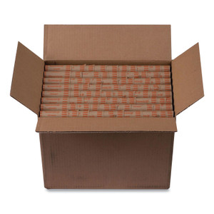 Pap-R Products Preformed Tubular Coin Wrappers, Quarters, $10, 1000 Wrappers/Box PQP23025 (PQP23025) View Product Image