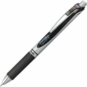 Pentel Deluxe RTX Retractable Pens - 0.3 mm Pen Point - Refillable - Retractable - Black Ink - Gel-based Product Image 