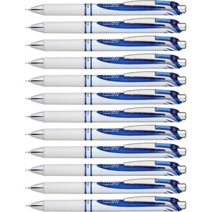 EnerGel EnerGel Pearl Liquid Gel Pens - 0.5 mm Fine Needle Pen Point - Refillable - Retractable - Blue Ink - Gel-based Product Image 