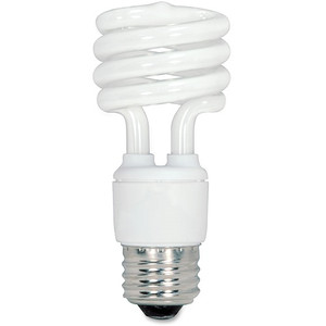 Satco 13-watt Fluorescent T2 Spiral CFL Bulb (SDNS6235) View Product Image