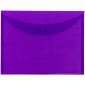 Smead Letter Filing Envelope - 8 1/2" x 11" - Purple Product Image 