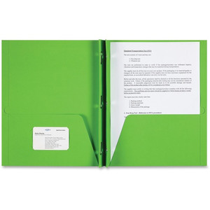 Sparco Letter Pocket Folder (SPR78542) View Product Image