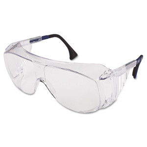 Honeywell Uvex Ultraspec 2001 OTG Safety Eyewear, Clear/Black Frame, Clear Lens (UVXS0112) View Product Image