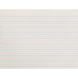 Zaner-Bloser Dotted Midline Newsprint Paper - 500 Sheets - (PACZP2612) Product Image 