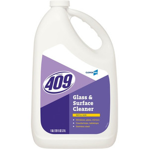 Clorox Company Cleaner, f/Glass/Surface, Refill, 1Gal/128 oz, 108/PL (CLO3107PL) View Product Image