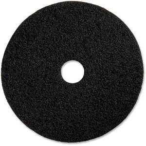 Genuine Joe Floor Pads, f/Heavy-duty Stripping, 19", 5/CT, Black (GJO90219) View Product Image