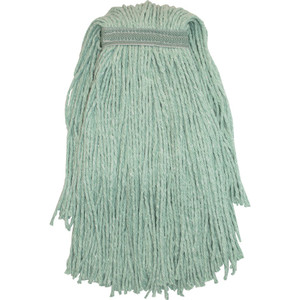 Genuine Joe Web Blend Mopping Mophead, No.24, 12EA/CT, Green (GJON24G1BCT) View Product Image