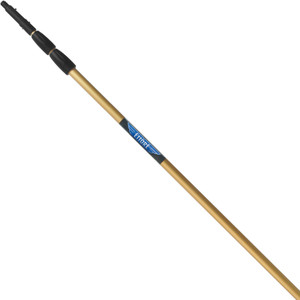 Ettore Products Extension Pole, 3-Section, 1-7/10"x1-7/10"x83", 6/CT, GD/BK (ETO1692CT) View Product Image