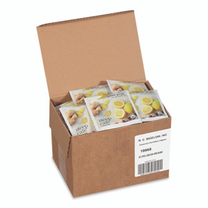 Bigelow steep Cafe Organic Herbal Tea, Lemon Ginger, 50 Bags/Carton View Product Image