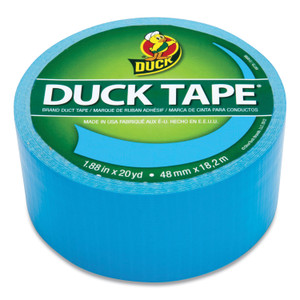 Duck Colored Duct Tape, 3" Core, 1.88" x 20 yds, Electric Blue (DUC1311000) View Product Image