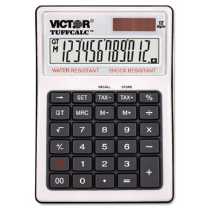 Victor TUFFCALC Desktop Calculator, 12-Digit LCD (VCT99901) View Product Image