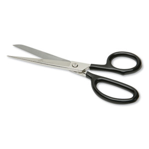 AbilityOne 5110002939199 SKILCRAFT Straight Trimmer's Shears, 7" Long, 3" Cut Length, Black Straight Handle (NSN2939199) View Product Image