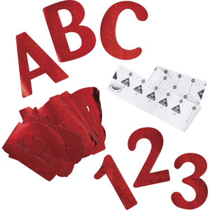 Crayola Self-adhesive Paper Letters - Self-adhesive - 4" Height - Assorted - (PACP1648CRA) View Product Image