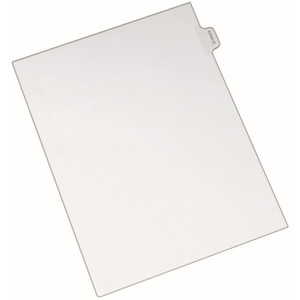 Avery Index Divider - 25 x Divider(s) - Side Tab(s) - Exhibit 22 - 1 Tab(s)/Set - 8.5" Divider Width x 11" Divider Length Product Image 