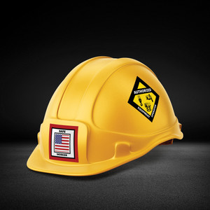 Avery&Reg; Printable Hard Hat/Helmet Vinyl Stickers (AVE61538) View Product Image