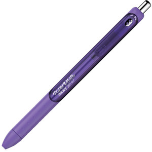 Paper Mate Pen, Gel, 0.7mm, Retractable, InkJoy, 12/BX, Purple (PAP1953511) View Product Image