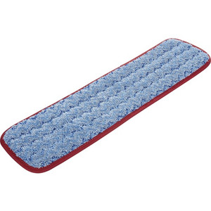 Rubbermaid Commercial Hygen 18" Microfiber Wet Pad (RCPQ410REDCT) View Product Image