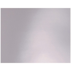 Pacon Board,1-sided Metallic,22"x28",25/CT,Silver (PACP54991) View Product Image