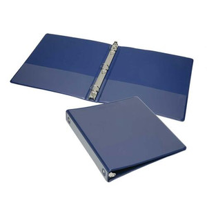 SKILCRAFT Clear Overlay 3-Ring Binder (NSN5104869) View Product Image