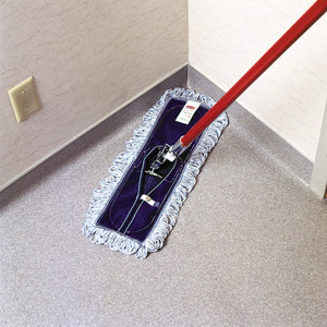 Rubbermaid Commercial Products Looped Fringe, Finish Mop, 18", White (RCPE05200WH) View Product Image