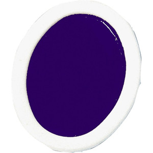 Dixon Ticonderoga Company Watercolor Refills,Oval-Pan,Semi-Moist,12/DZ,Blue Violet (DIXX816) View Product Image