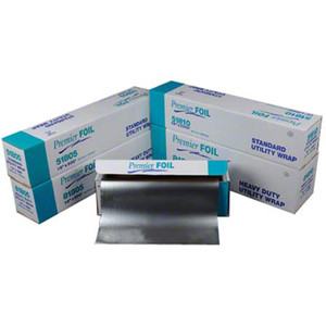 Southeastern Paper Group Aluminum Foil Roll,Standard-weight,18"x1000',1 RL/CT,Silver (EGS801052) View Product Image