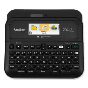 Brother P-Touch D-610BTVP Connected Label Maker with Color Display, 30 mm/s Print Speed, 14.2 x 6 x 13.3 View Product Image