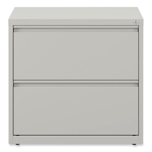 Alera Lateral File, 2 Legal/Letter-Size File Drawers, Light Gray, 30" x 18.63" x 28" View Product Image