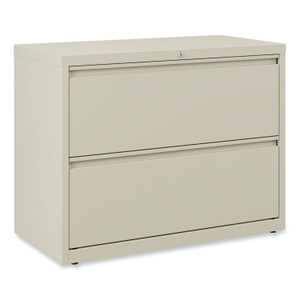 Lateral File, 2 Legal/letter-Size File Drawers, Putty, 36" X 18" X 28" (ALEHLF3629PY) View Product Image