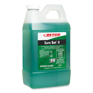 Betco Sure Bet II Foaming Disinfectant, Citrus Scent, 67.6 oz Bottle, 4/Carton (BET3144700) View Product Image