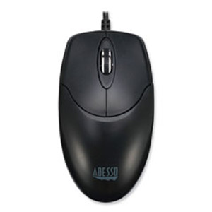iMouse Desktop Full Sized Mouse, USB, Left/Right Hand Use, Black (ADEIMOUSEM6TAA) View Product Image