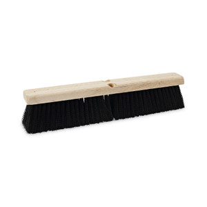 Boardwalk Floor Brush Head, 3" Black Medium Weight Polypropylene Bristles, 18" Brush (BWK20618) View Product Image