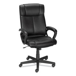 Alera Dalibor Series Manager Chair, Supports Up to 250 lb, 17.5" to 21.3" Seat  Height, Black Seat/Back, Black Base (ALEDB41B19) View Product Image