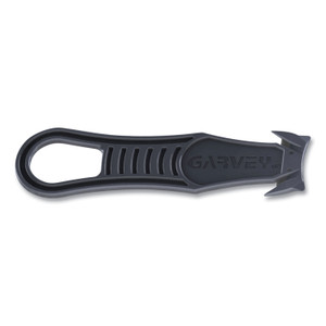 Garvey Safety Cutter Box Cutter Knife with Double Shielded Blade, 4" Plastic Handle, Black, 5/Pack (COS091459) View Product Image