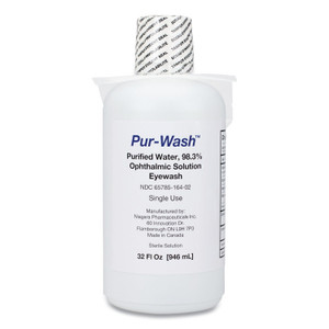 First Aid Only Pur-Wash Eye Wash, 32 oz Bottle View Product Image