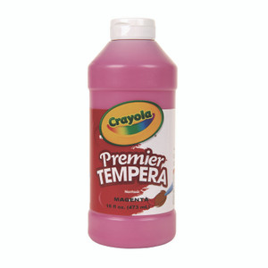 Crayola Premier Tempera Paint, Magenta, 16 oz Bottle View Product Image