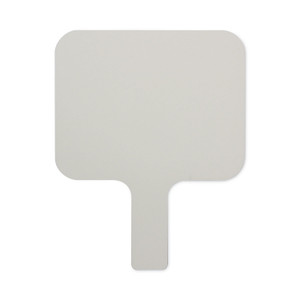 Dry Erase Paddle, 9.75 x 8, White, 12/Pack (FLP10039) View Product Image