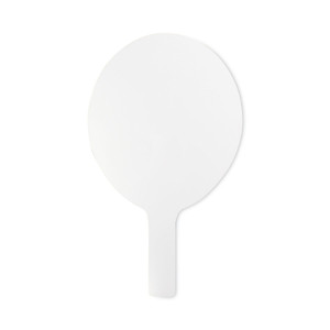 Dry Erase Paddle, 12 x 7, White, 12/Pack (FLP12032) View Product Image
