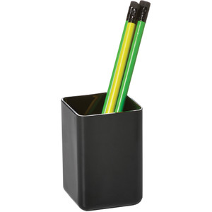 Deflecto Antimicrobial Pencil Cup Black Product Image 