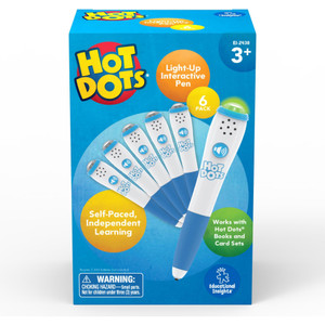 Hot Dots Light-Up Interactive Pen, Pack of 6 (EII2438) View Product Image